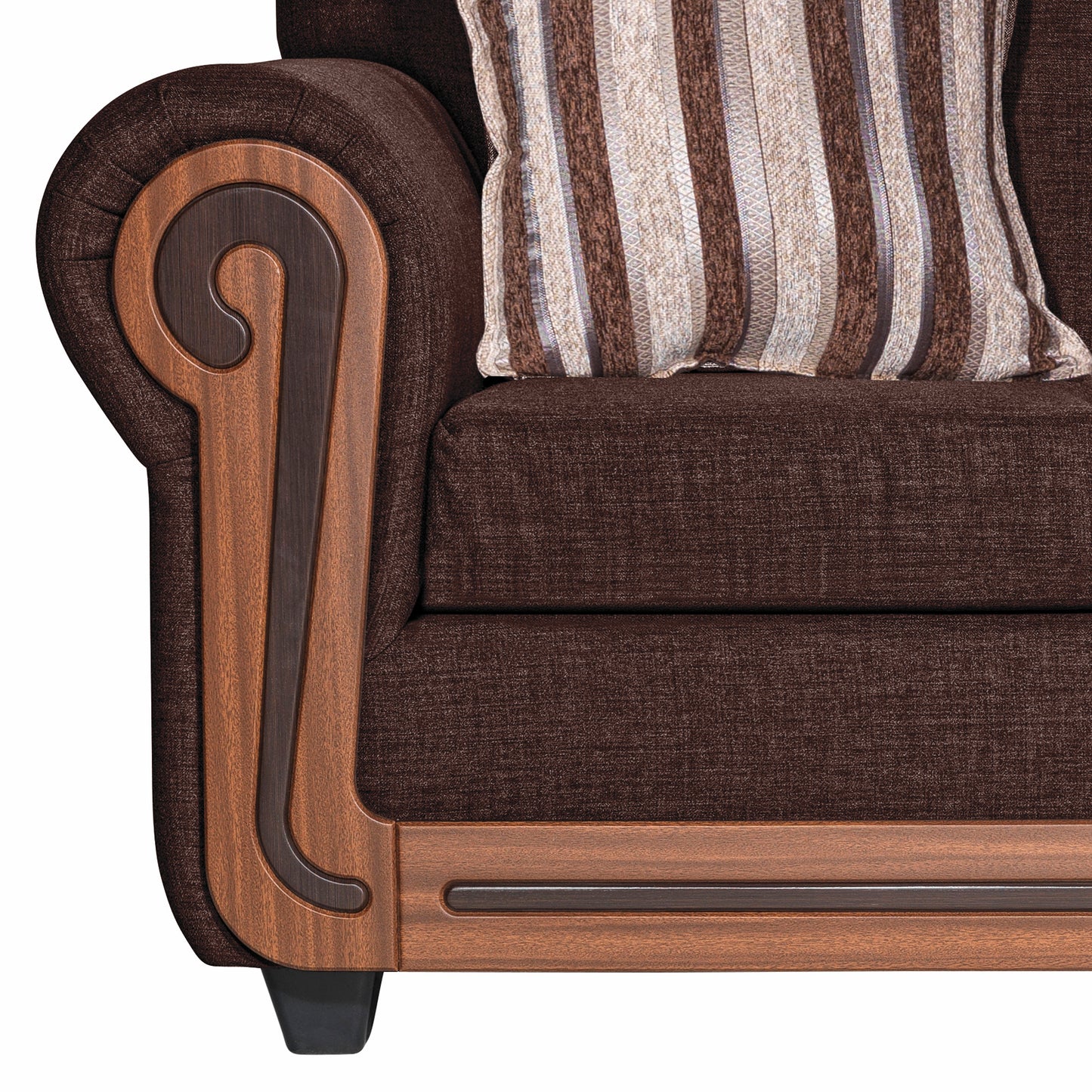 Sofa Living Silverado - Chocolate