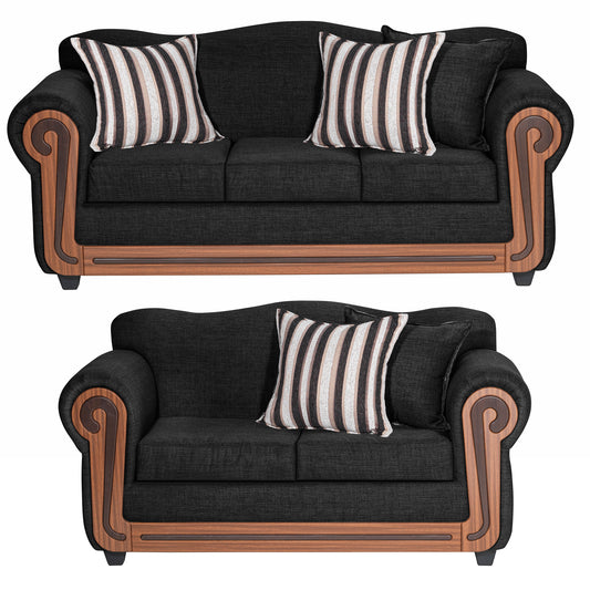 Sofa Living Silverado - Negro