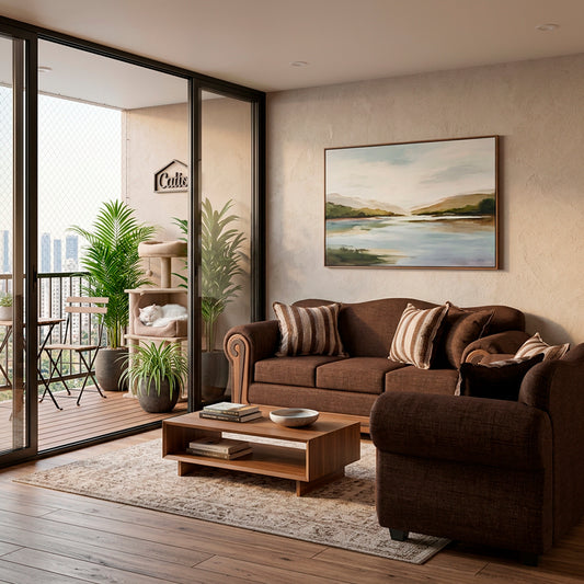 Sofa Living Silverado - Chocolate