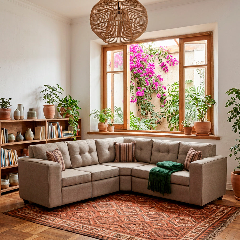 Sofa Seccional Vitara - Beige