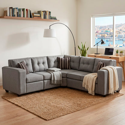 Sofa Seccional Vitara - Gris