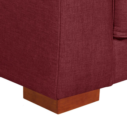 Sofá Versa - Burdeo