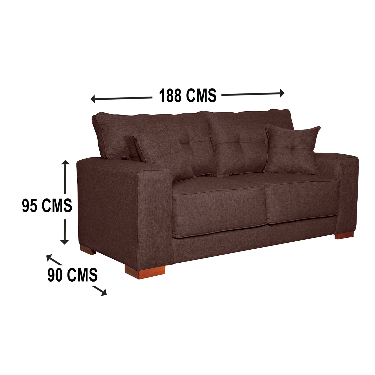 Sofá Versa - Chocolate