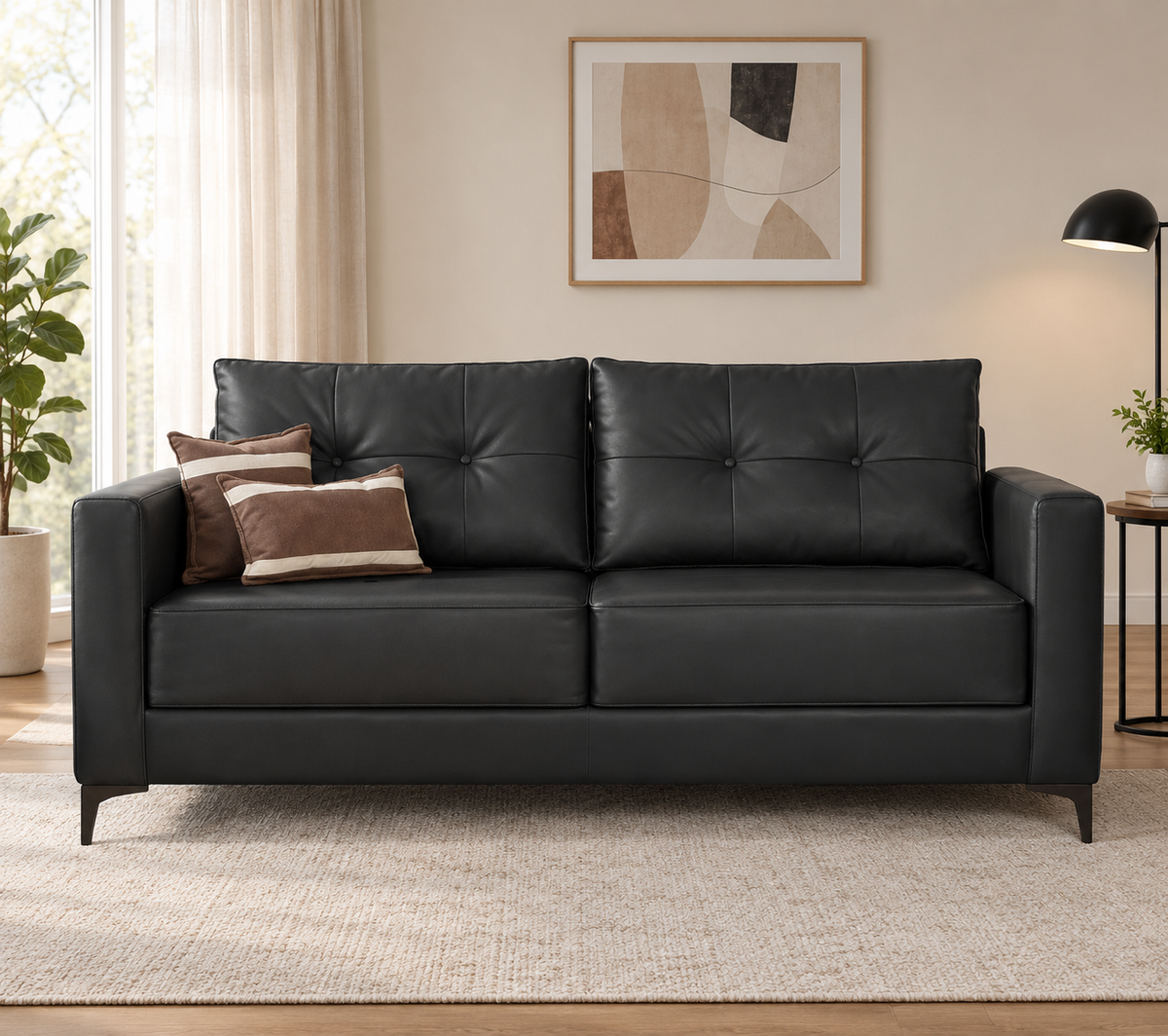Sofa Cadillac 2 Cuerpos Pu